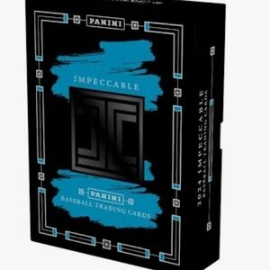 Panini Black & Teal Impeccable Baseball Card Box